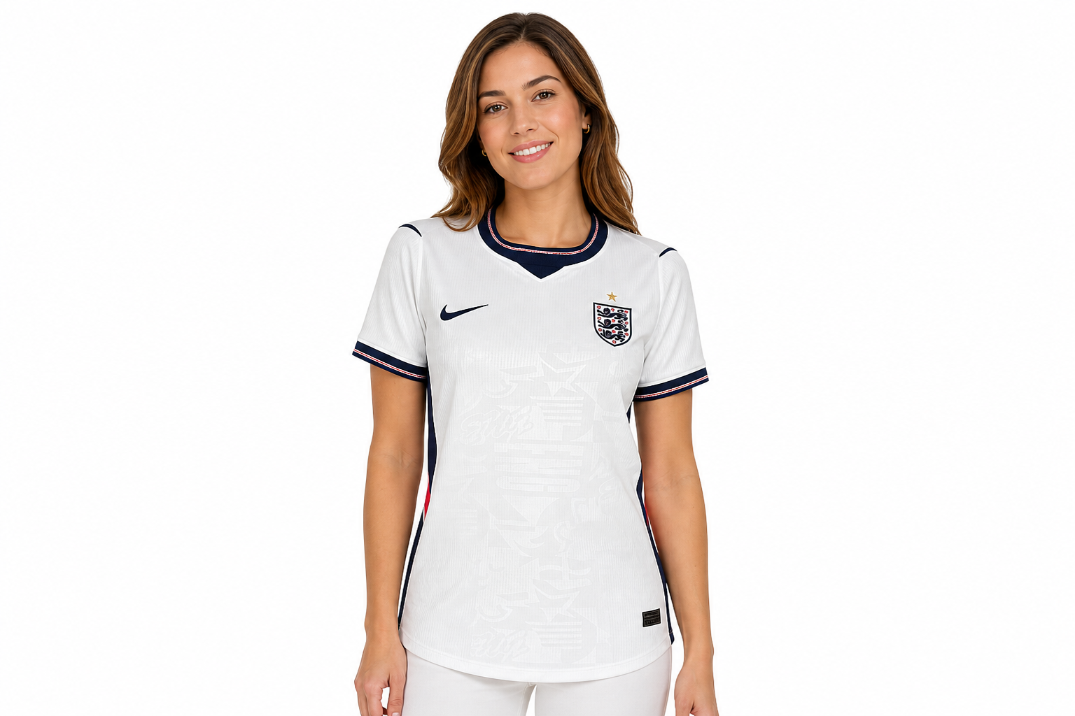 2026 World Cup England Home Jersey Womens Size