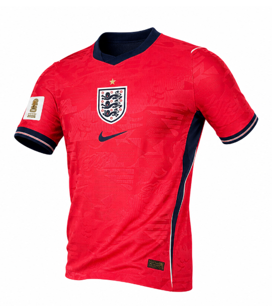 2026 World Cup England World Cup Patch Mens Size