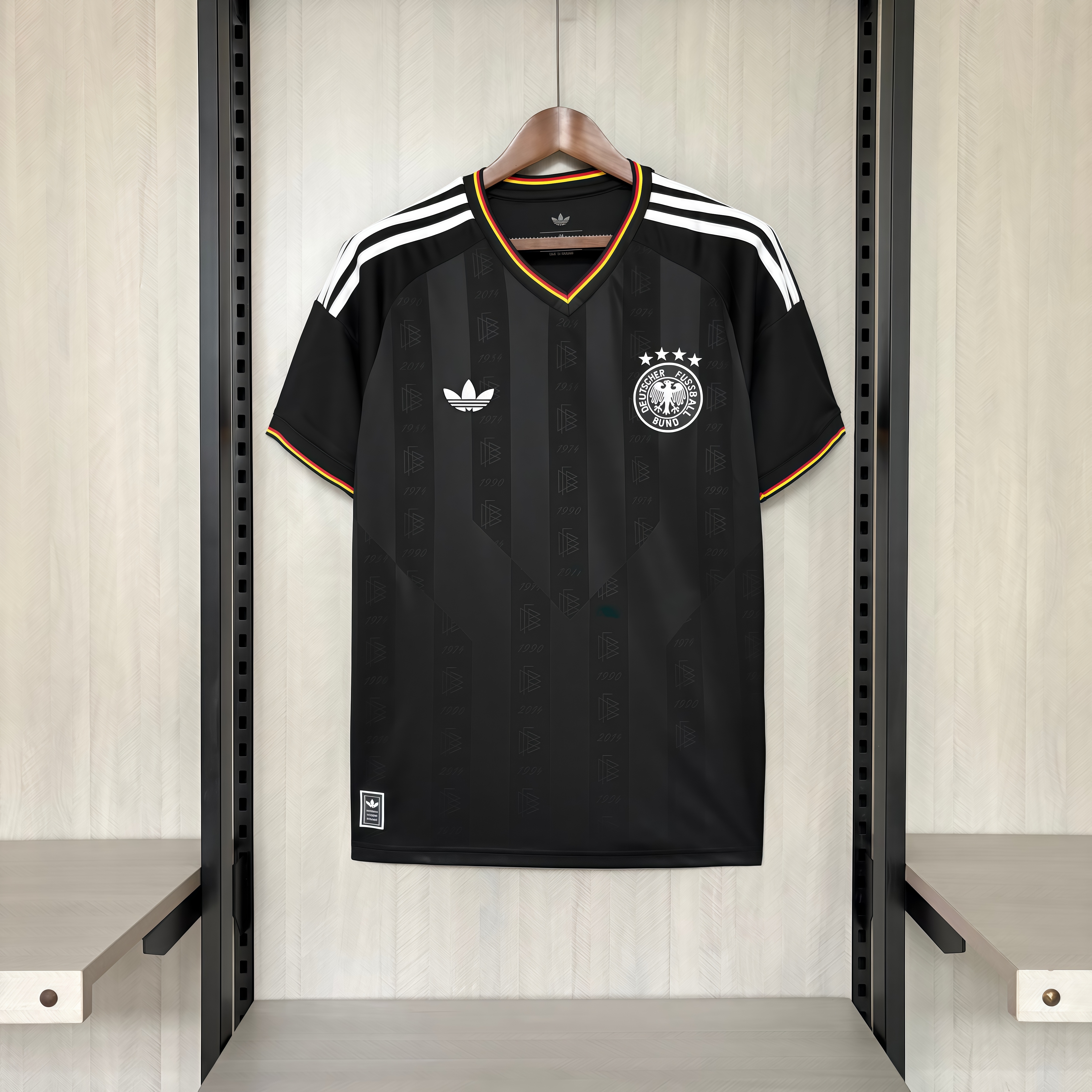 Camisa preta da Alemanha para a Copa do Mundo de 2026