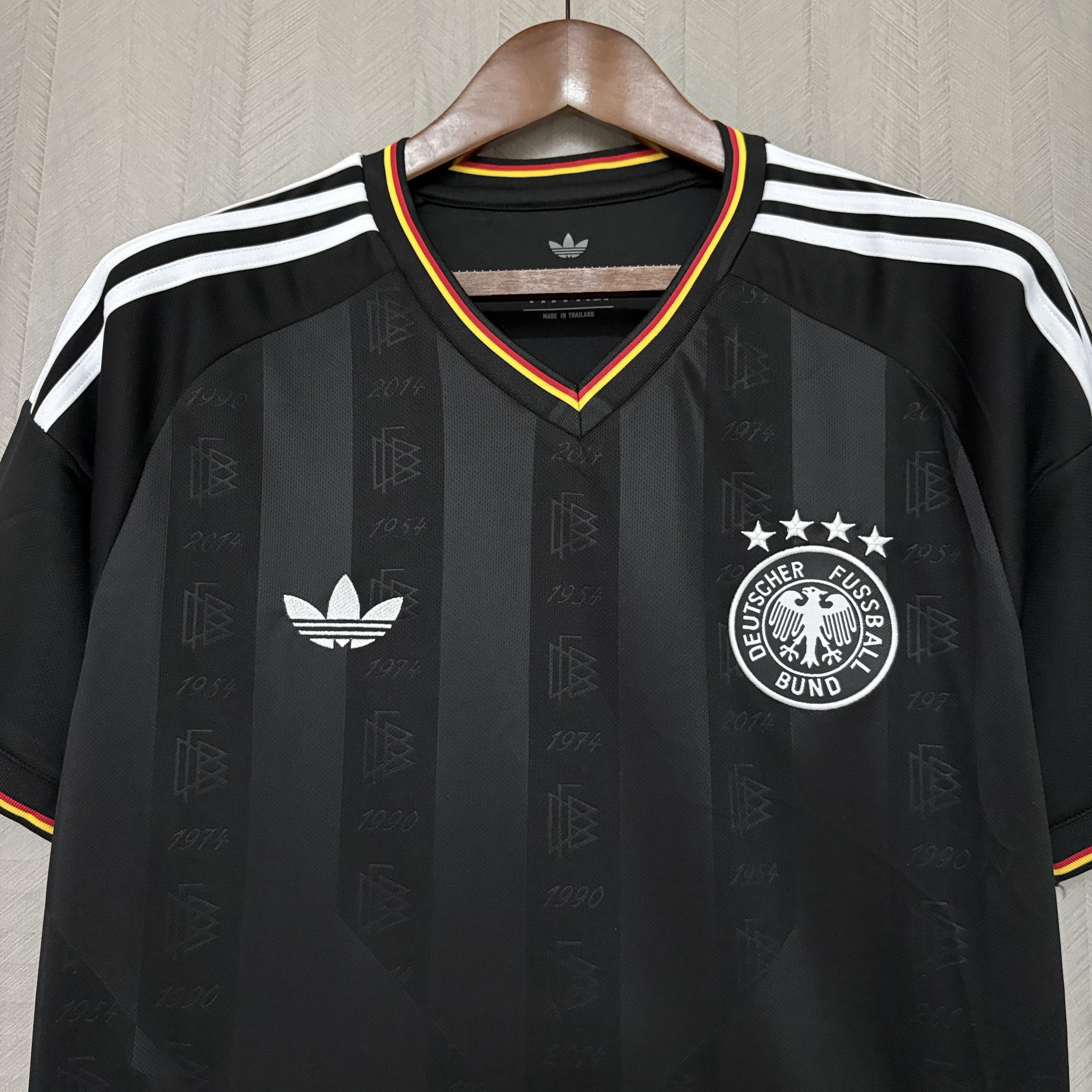 Camisa preta da Alemanha para a Copa do Mundo de 2026