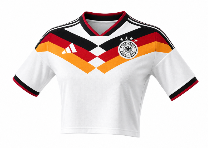 2026 World Cup Germany Home Jersey  Womens Size