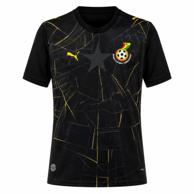 2026 World Cup Ghana Black Jersey  01