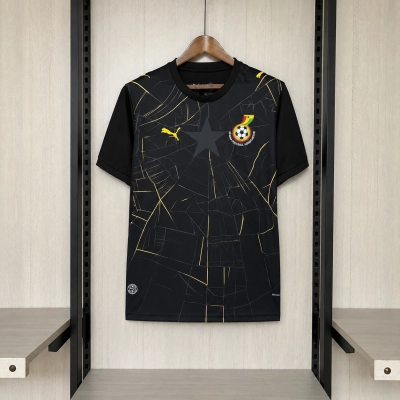 2026 World Cup Ghana Black Jersey  02
