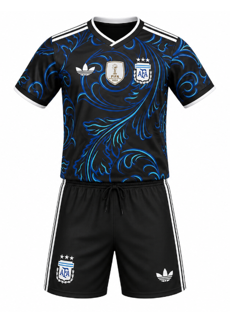 2026 World Cup Kids  Argentina Away  Childrens Size
