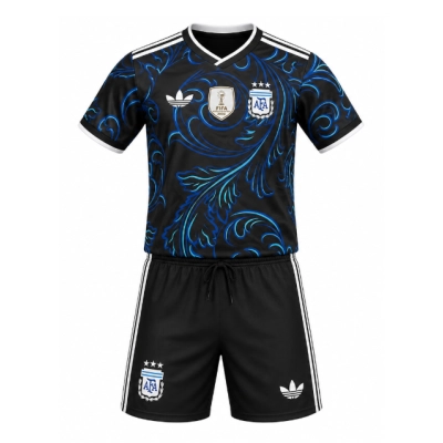 2026 World Cup Kids  Argentina Away  Childrens Size 01