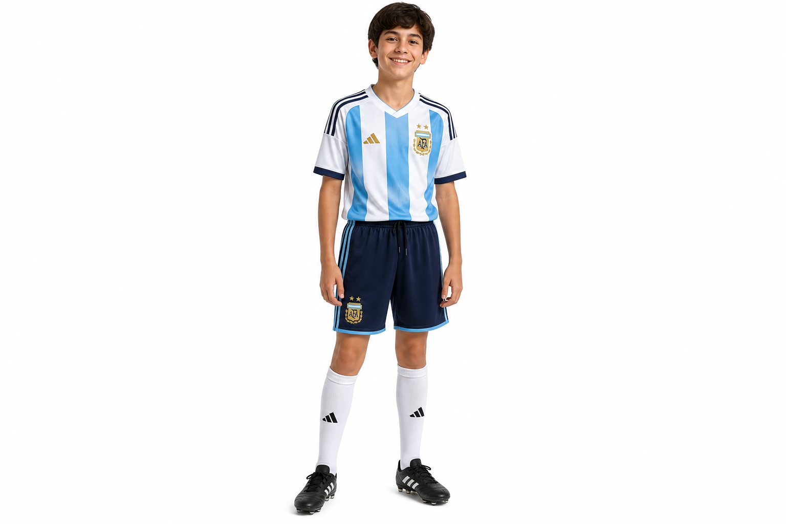 2026 World Cup Kids  Argentina Home Jersey Childrens Size