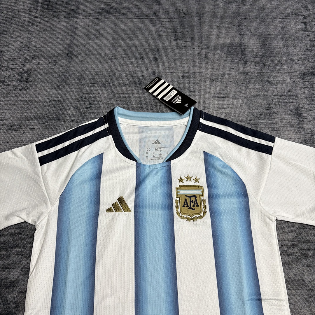 2026 World Cup Kids  Argentina Home Jersey Childrens Size