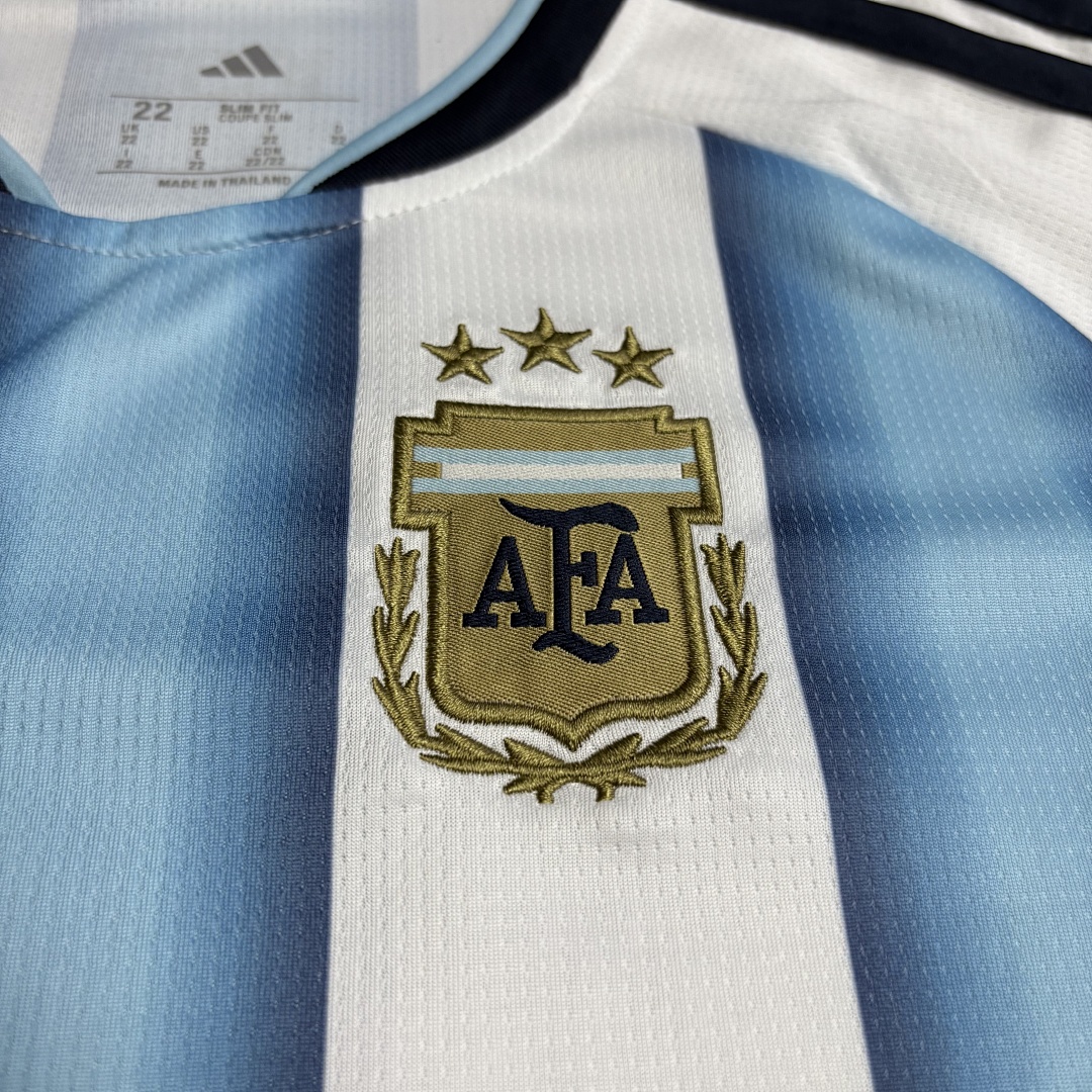 2026 World Cup Kids  Argentina Home Jersey Childrens Size