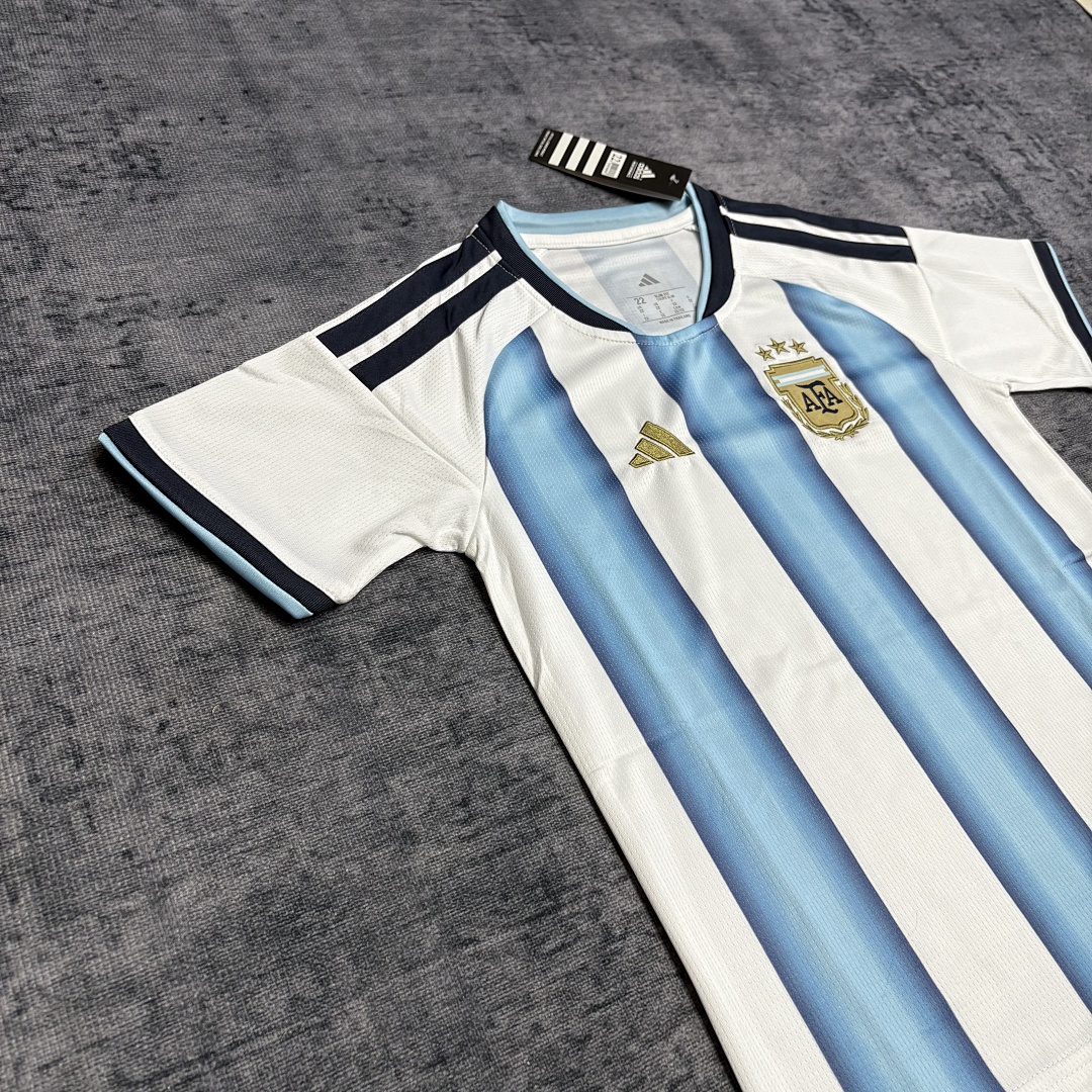 2026 World Cup Kids  Argentina Home Jersey Childrens Size