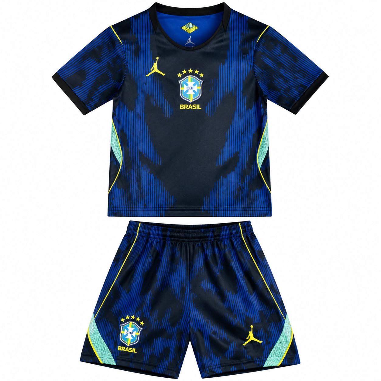 2026 World Cup Kids  Brazil Away Jersey
