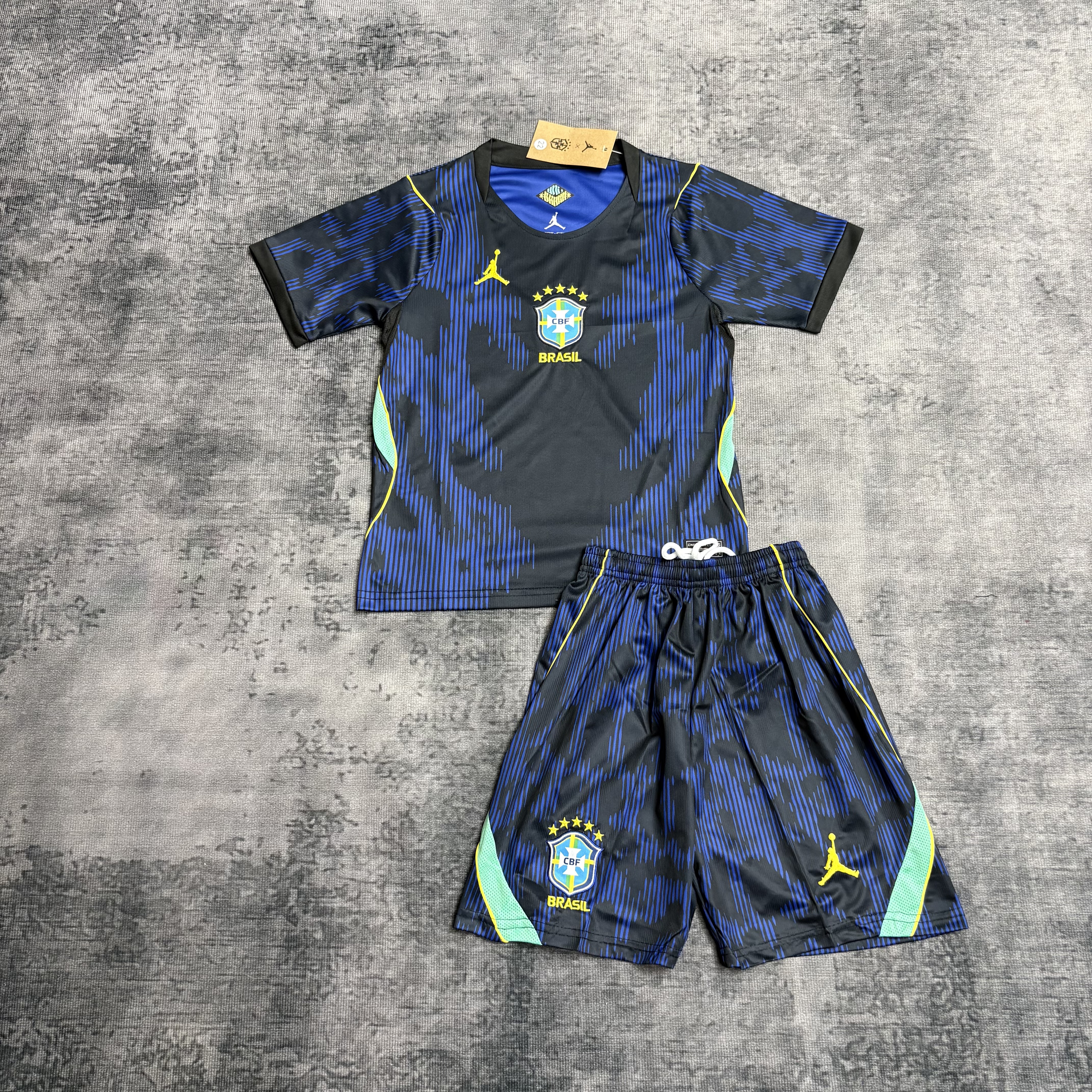 2026 World Cup Kids  Brazil Away Jersey