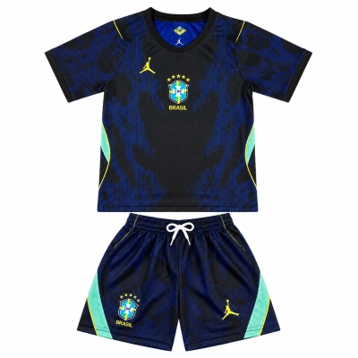 2026 World Cup Kids  Brazil Away Jersey Childrens Size 01