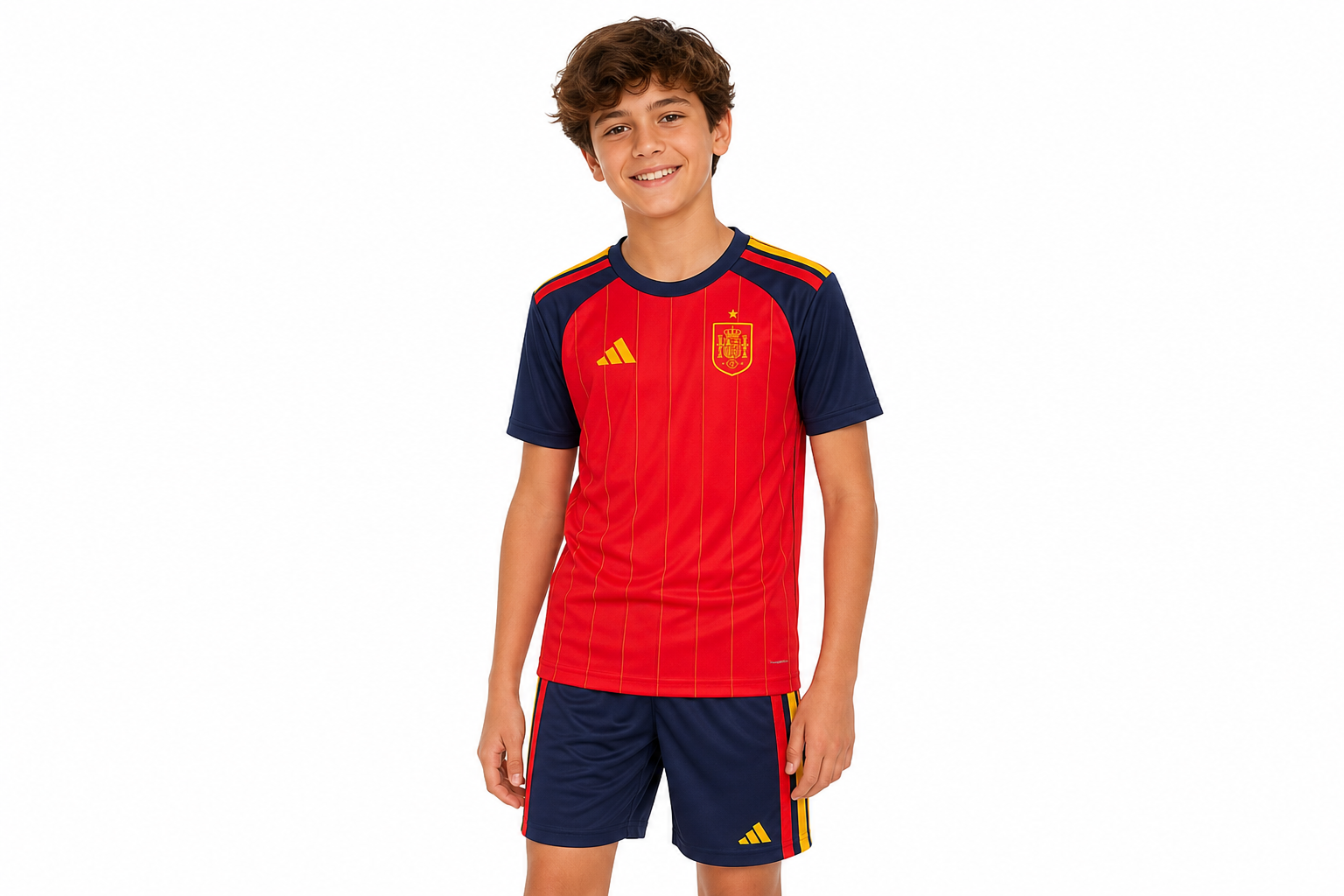 2026 World Cup Kids  Spain Home Jersey Childrens Size