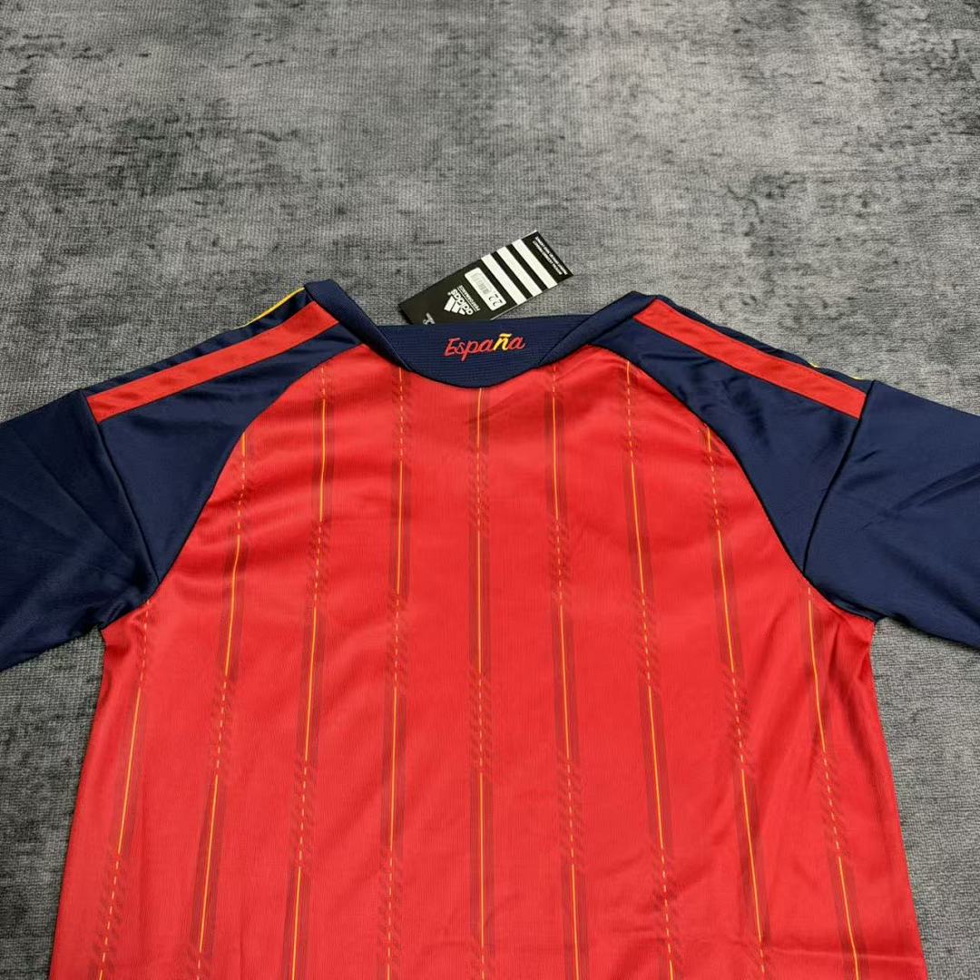 2026 World Cup Kids  Spain Home Jersey Childrens Size