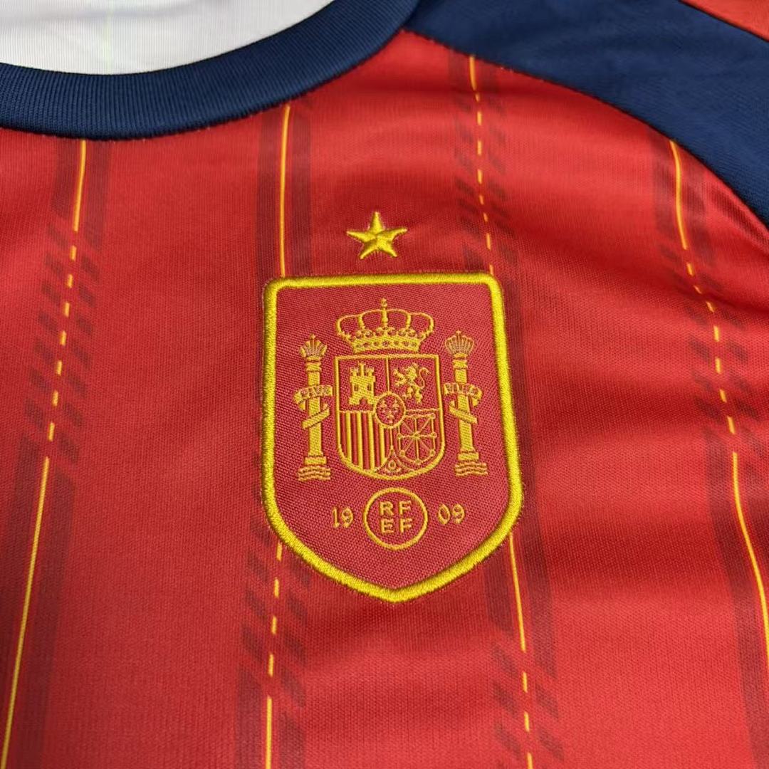 2026 World Cup Kids  Spain Home Jersey Childrens Size