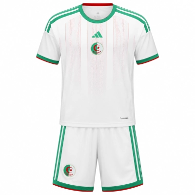2026 World Cup Kids Algeria Home Jersey  01