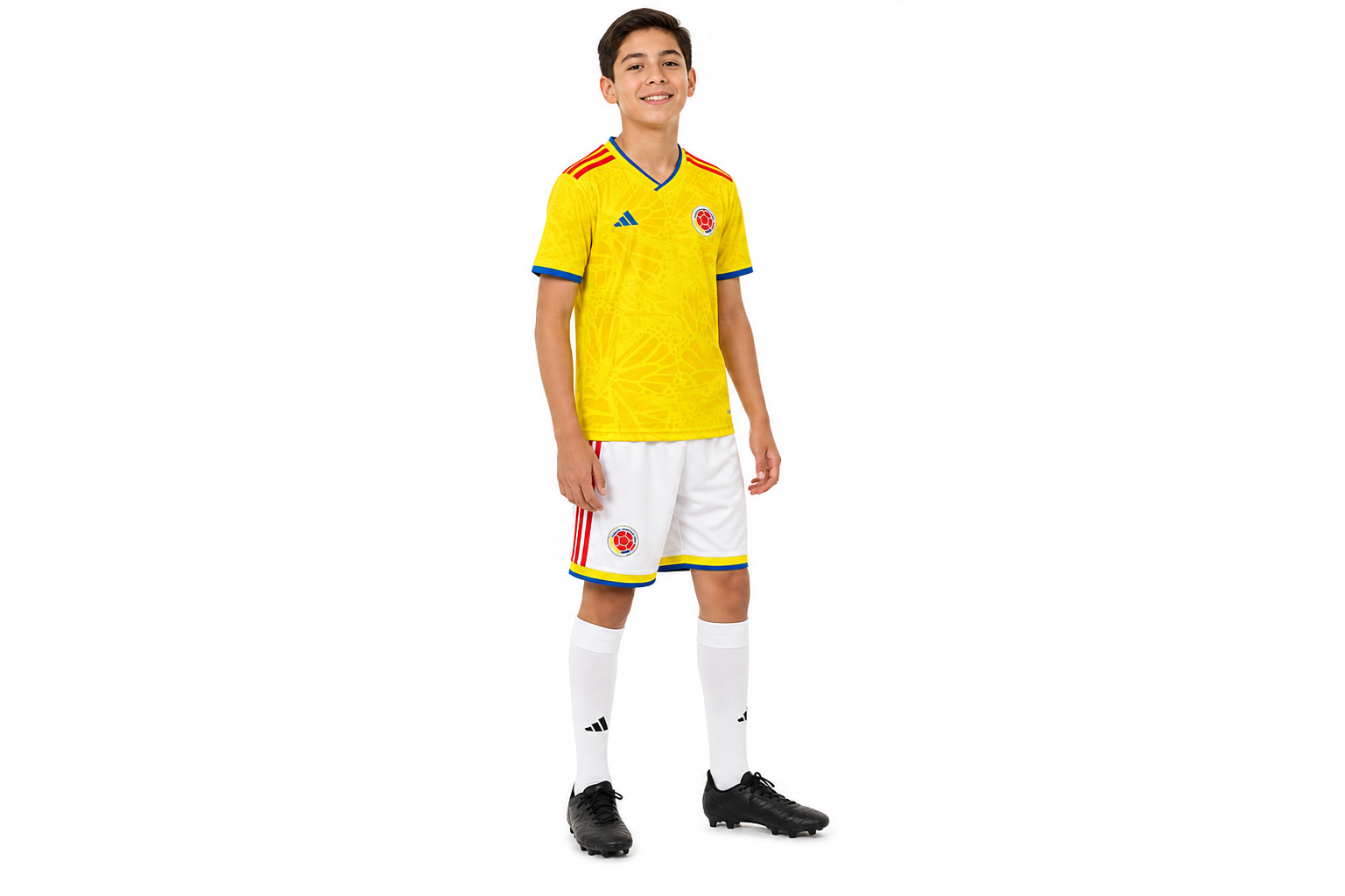 2026 World Cup Kids Colombia home jersey 