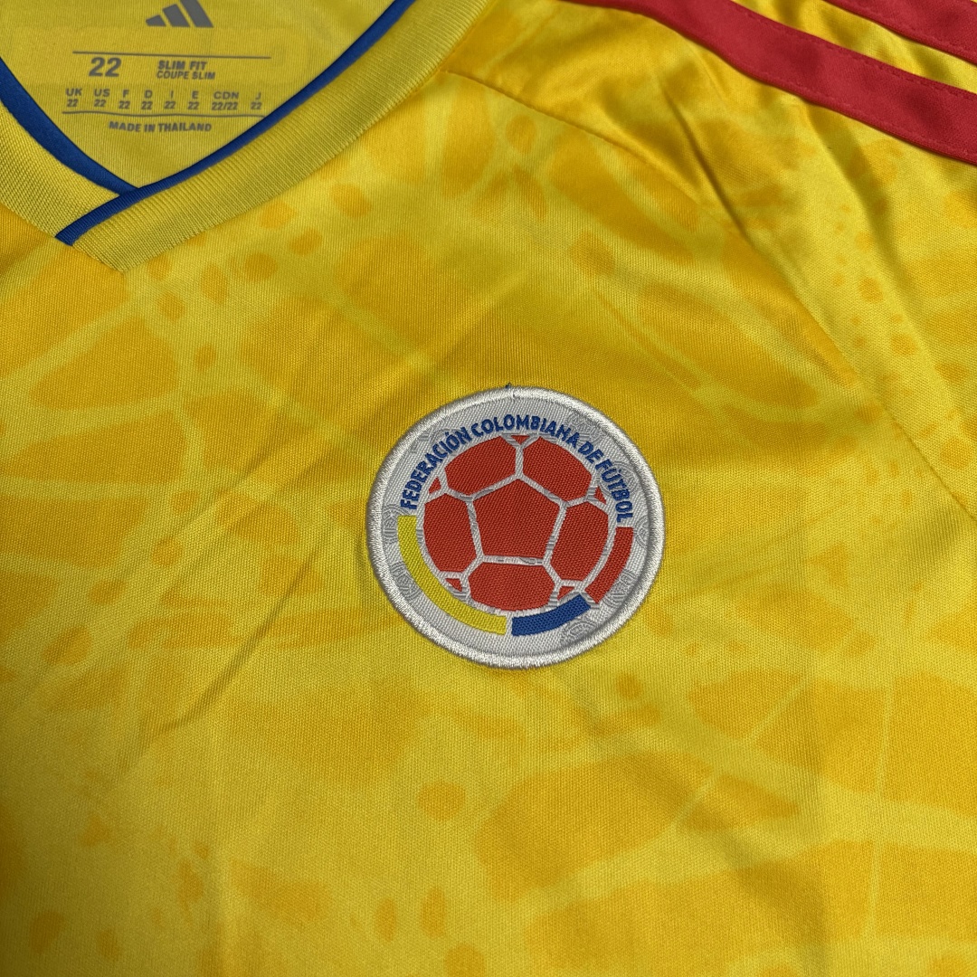 2026 World Cup Kids Colombia home jersey 