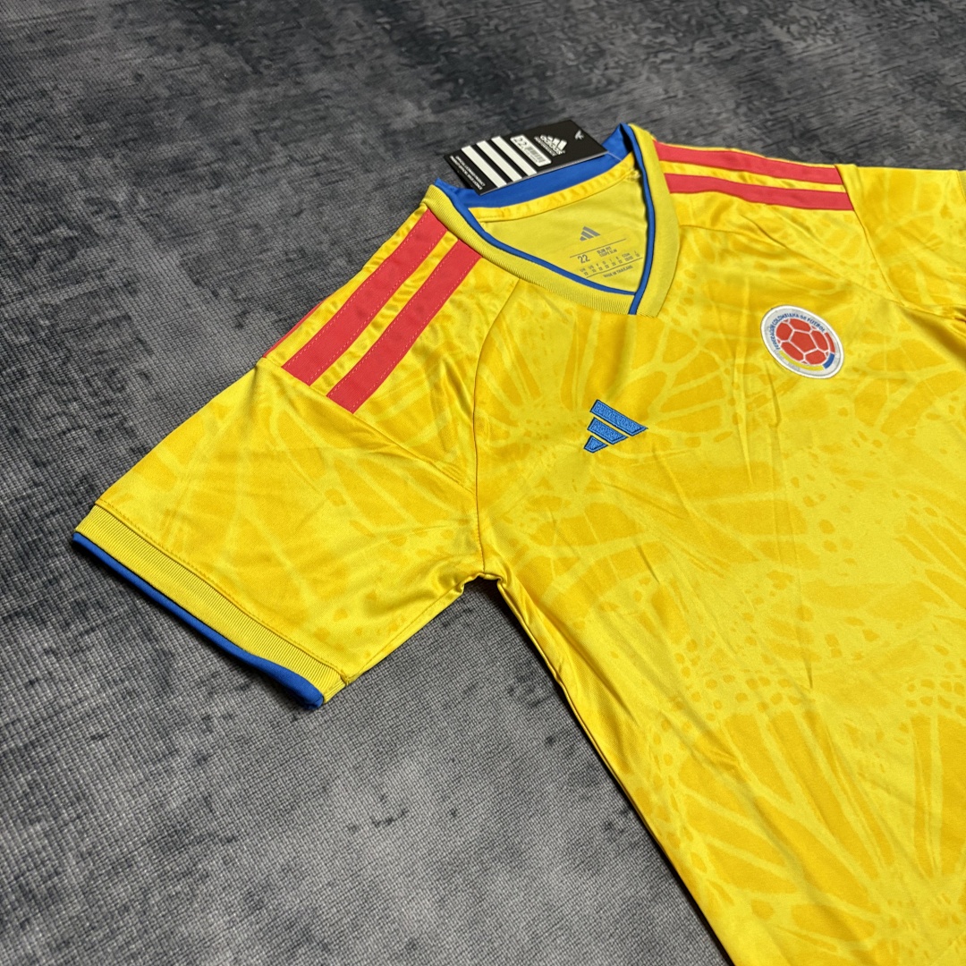 2026 World Cup Kids Colombia home jersey 