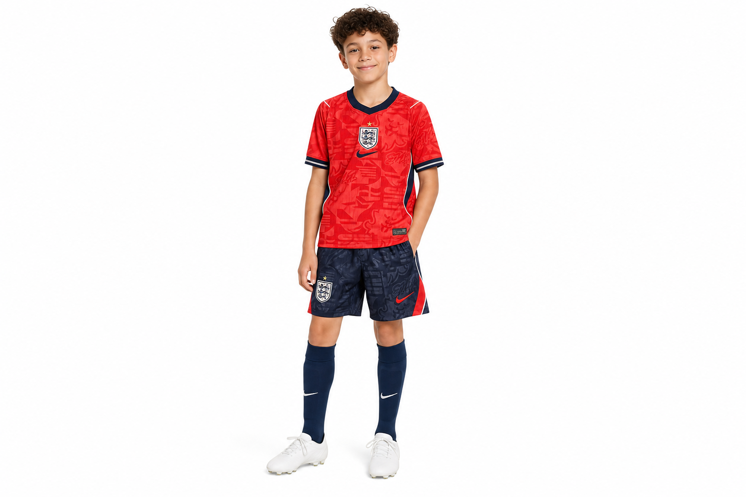 2026 World Cup Kids England Away  Childrens Size
