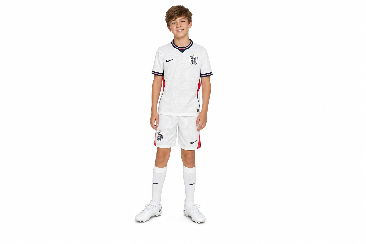 2026 World Cup Kids England Home  Childrens Size