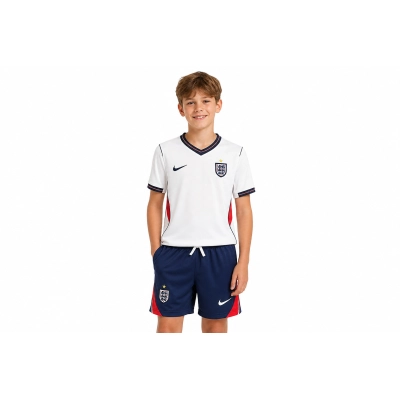2026 World Cup Kids England home Jersey Childrens Size 02