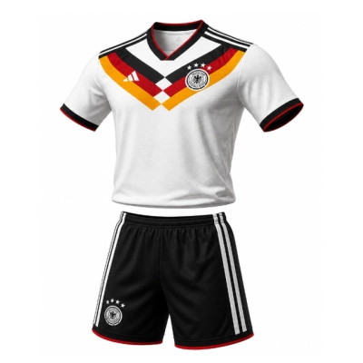 2026 World Cup Kids Germany Home Jersey Childrens Size 01