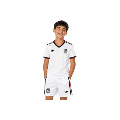 2026 World Cup Kids Mexico away Jersey Children's Size 02