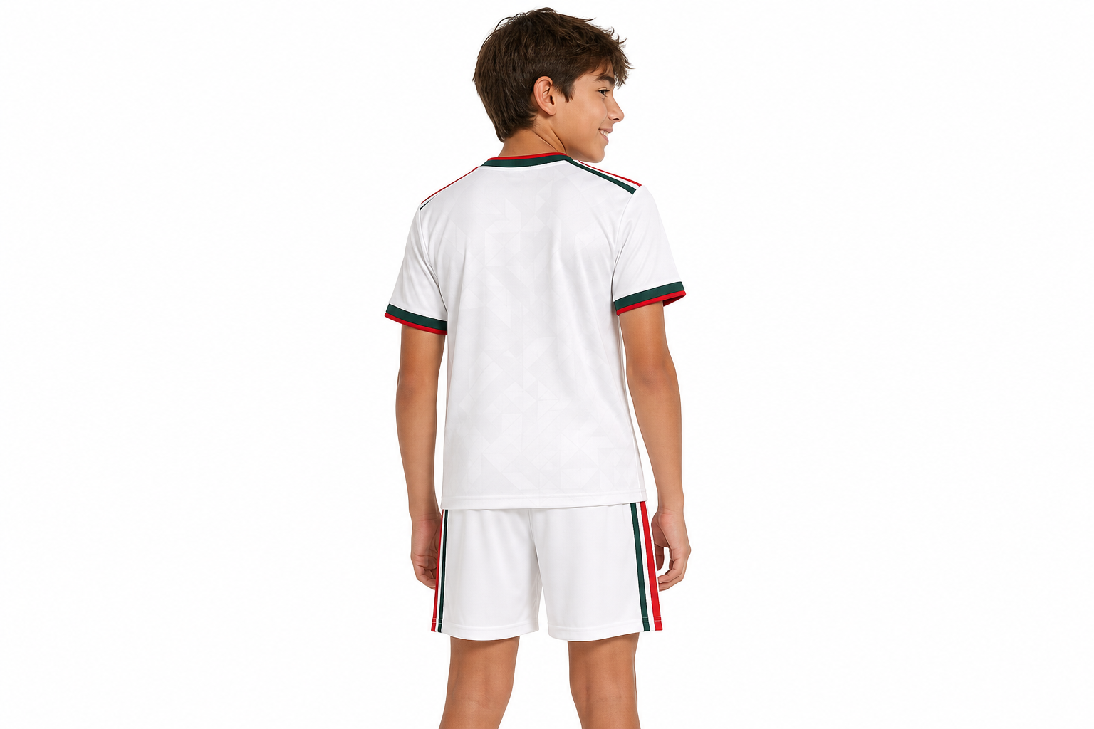 Maillot extérieur du Mexique pour enfants de la Coupe du monde 2026, taille enfant
