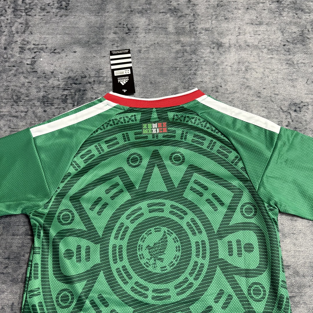 2026 World Cup Kids Mexico Home Jersey  Children's Size