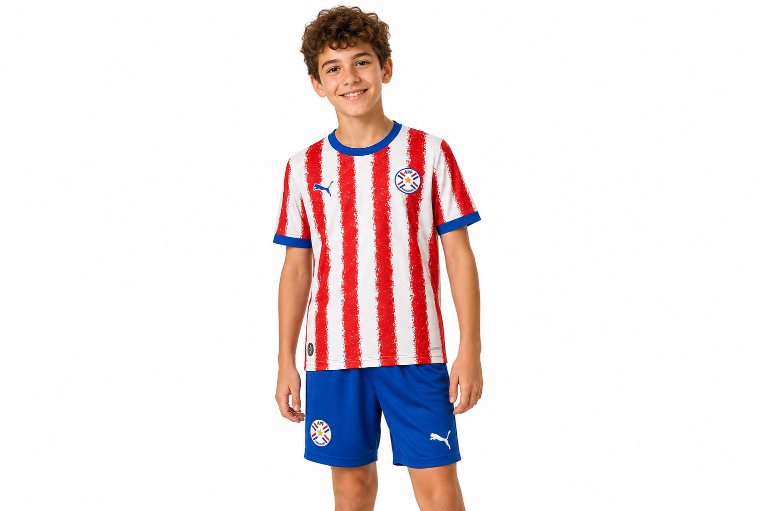 2026 World Cup Kids Paraguay Home  Childrens Sizes
