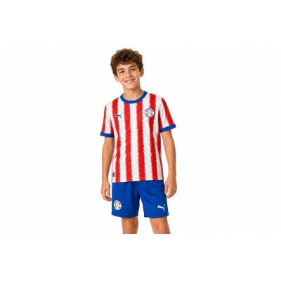2026 World Cup Kids Paraguay Home  Childrens Sizes 02