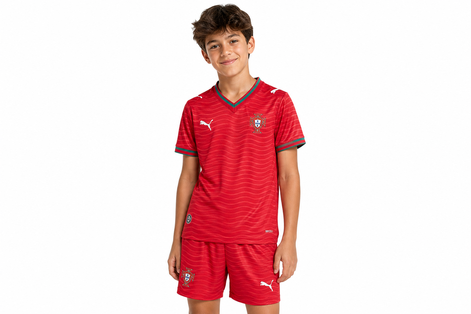 2026 World Cup Kids Portugal home jersey sizes Childrens Size