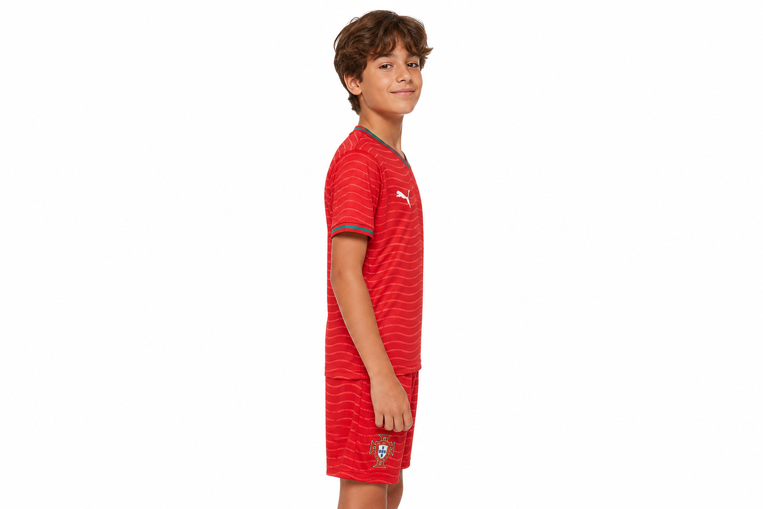 2026 World Cup Kids Portugal home jersey sizes Childrens Size