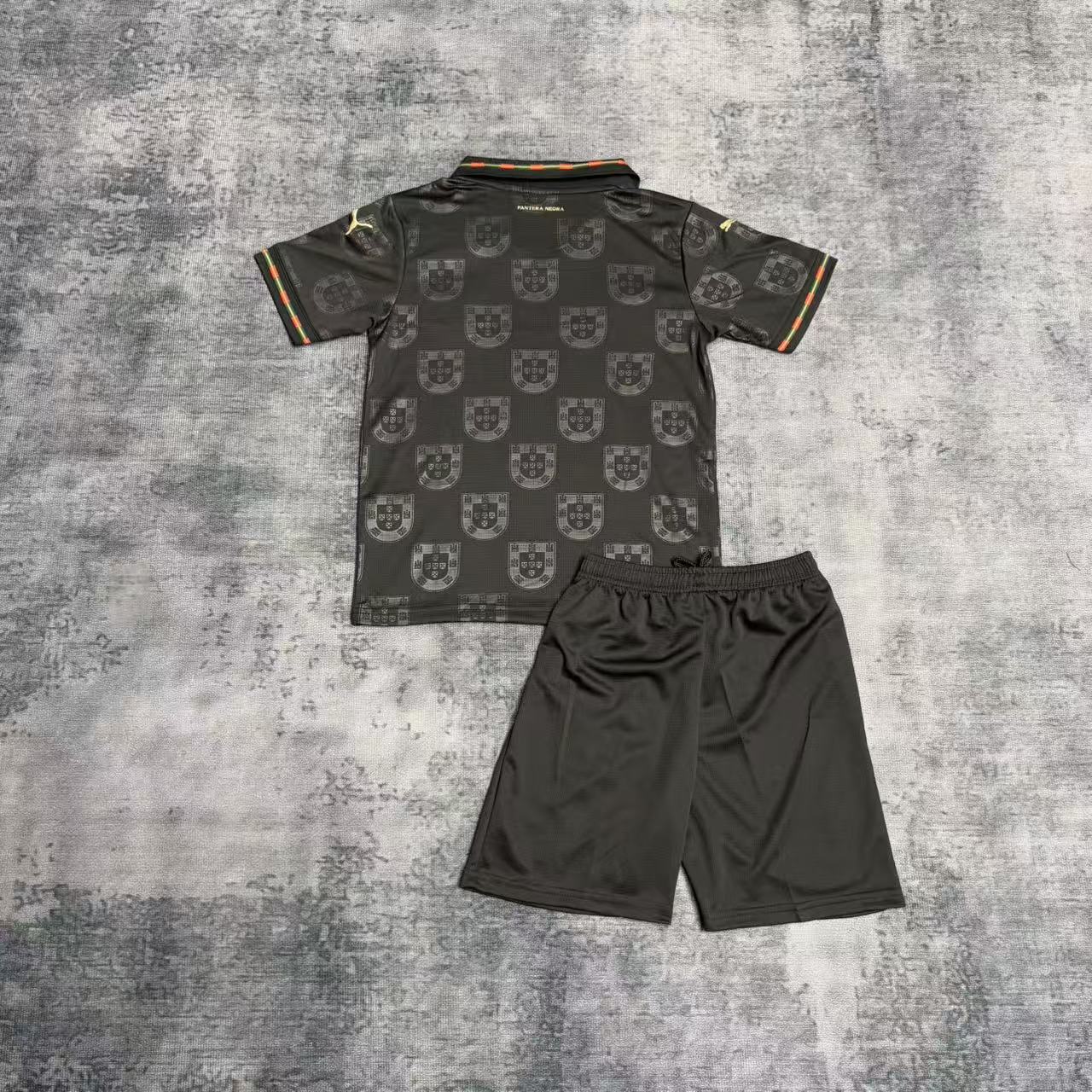 2026 World Cup Kids Portugal Special Edition Black Jersey  