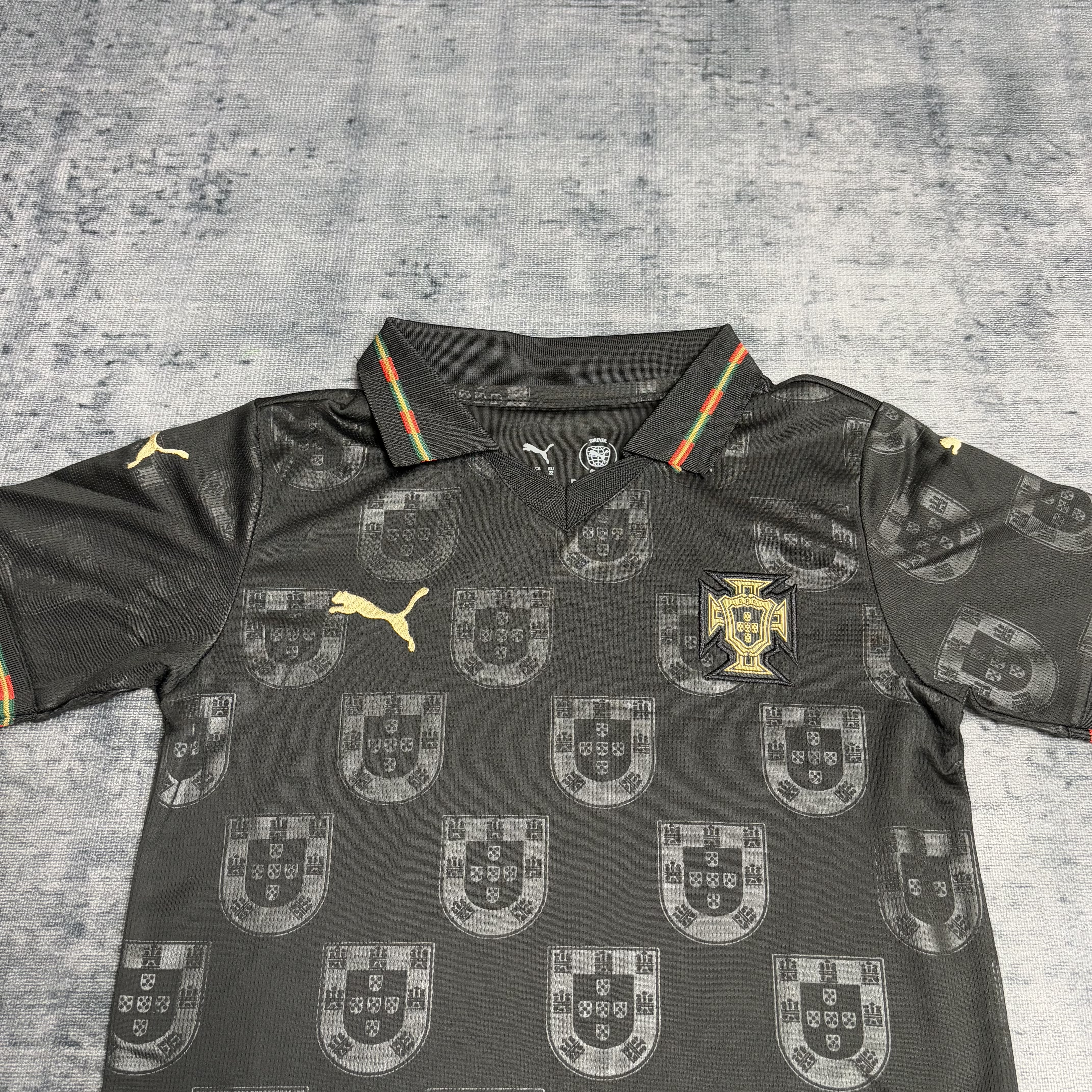 2026 World Cup Kids Portugal Special Edition Black Jersey  