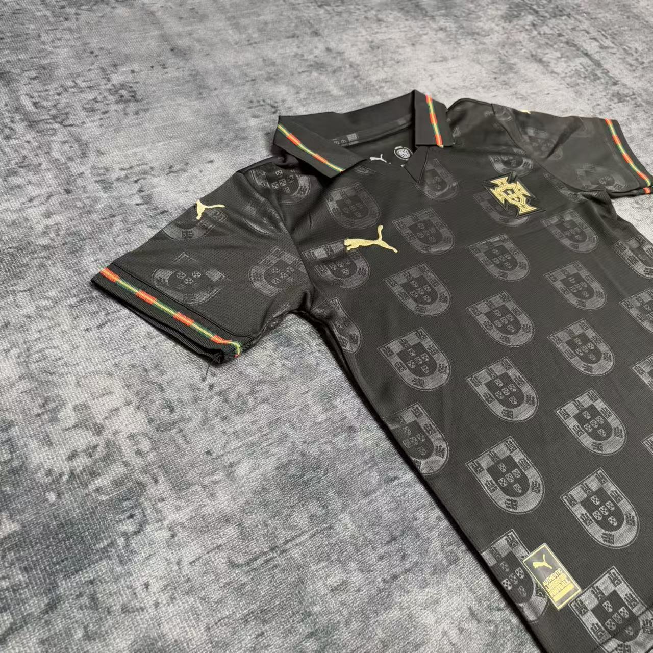 2026 World Cup Kids Portugal Special Edition Black Jersey  
