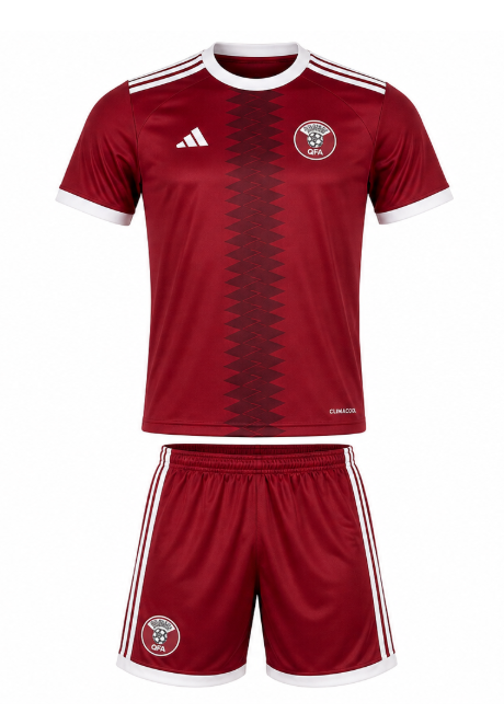 2026 World Cup Kids Qatar Home Jersey sizes 