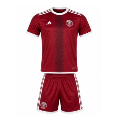 2026 World Cup Kids Qatar Home Jersey sizes  01