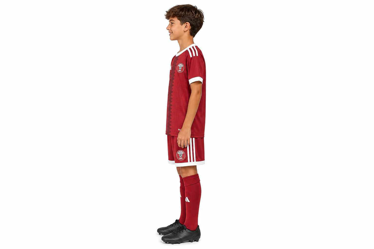 2026 World Cup Kids Qatar Home Jersey sizes 