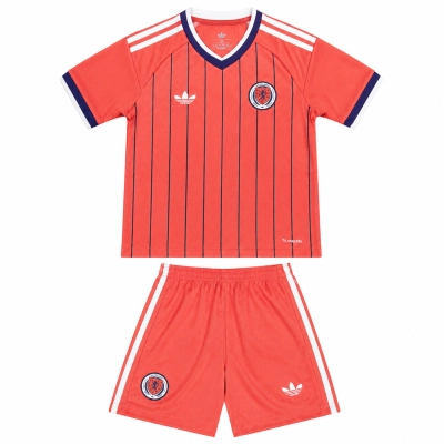 2026 World Cup Kids Scotland Home Jersey 01