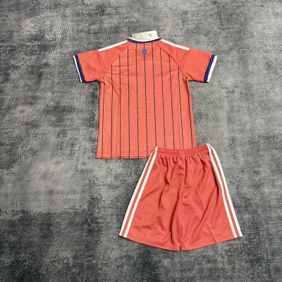 2026 World Cup Kids Scotland Home Jersey 02