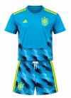 2026 World Cup Kids Spain goalkeeper Jersey Childrens Size