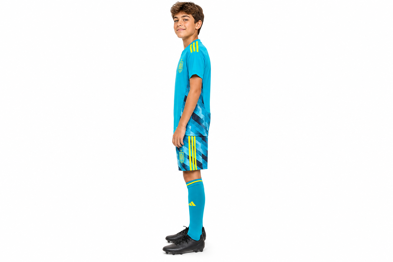2026 World Cup Kids Spain goalkeeper Jersey Childrens Size