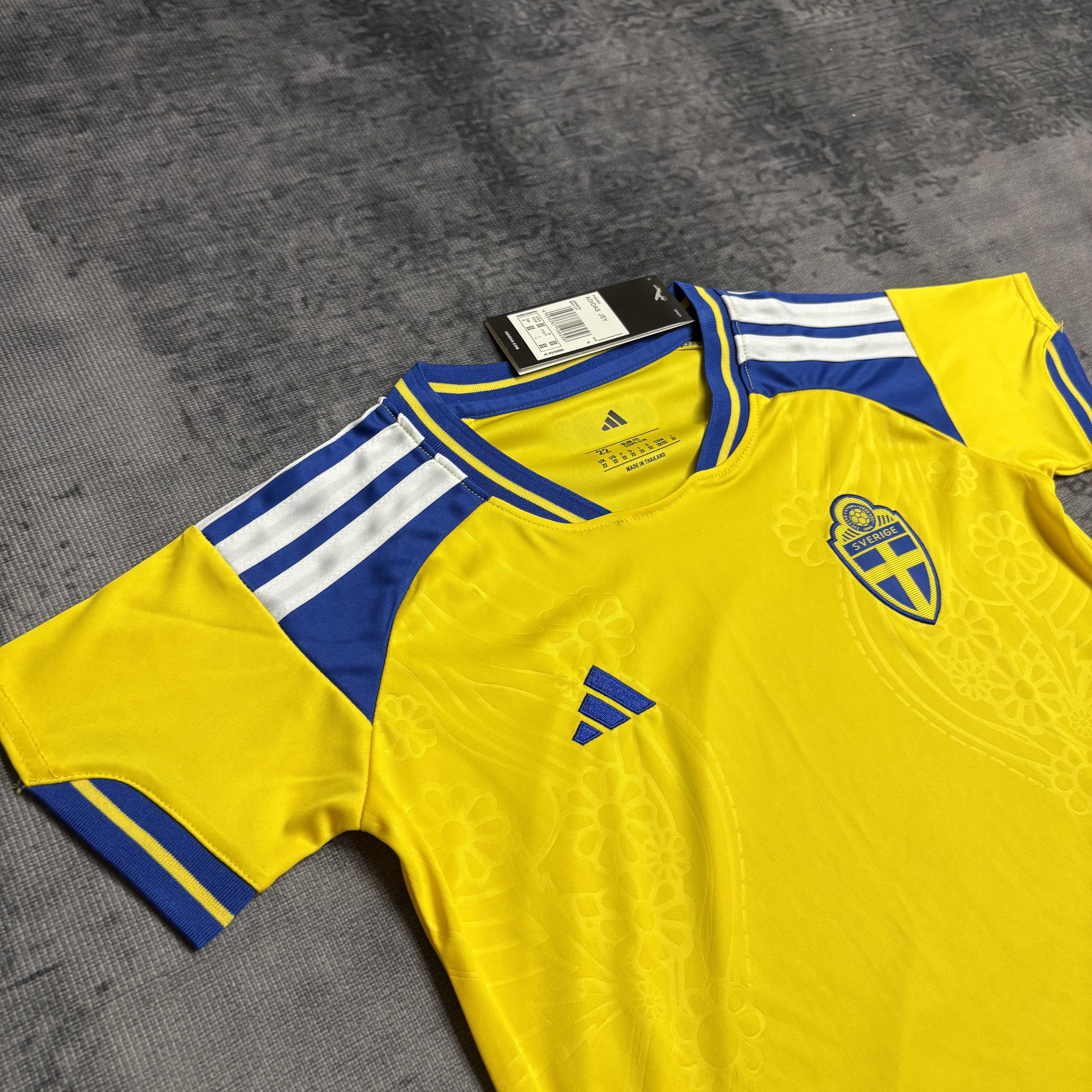 2026 World Cup Kids Sweden Home Jersey 