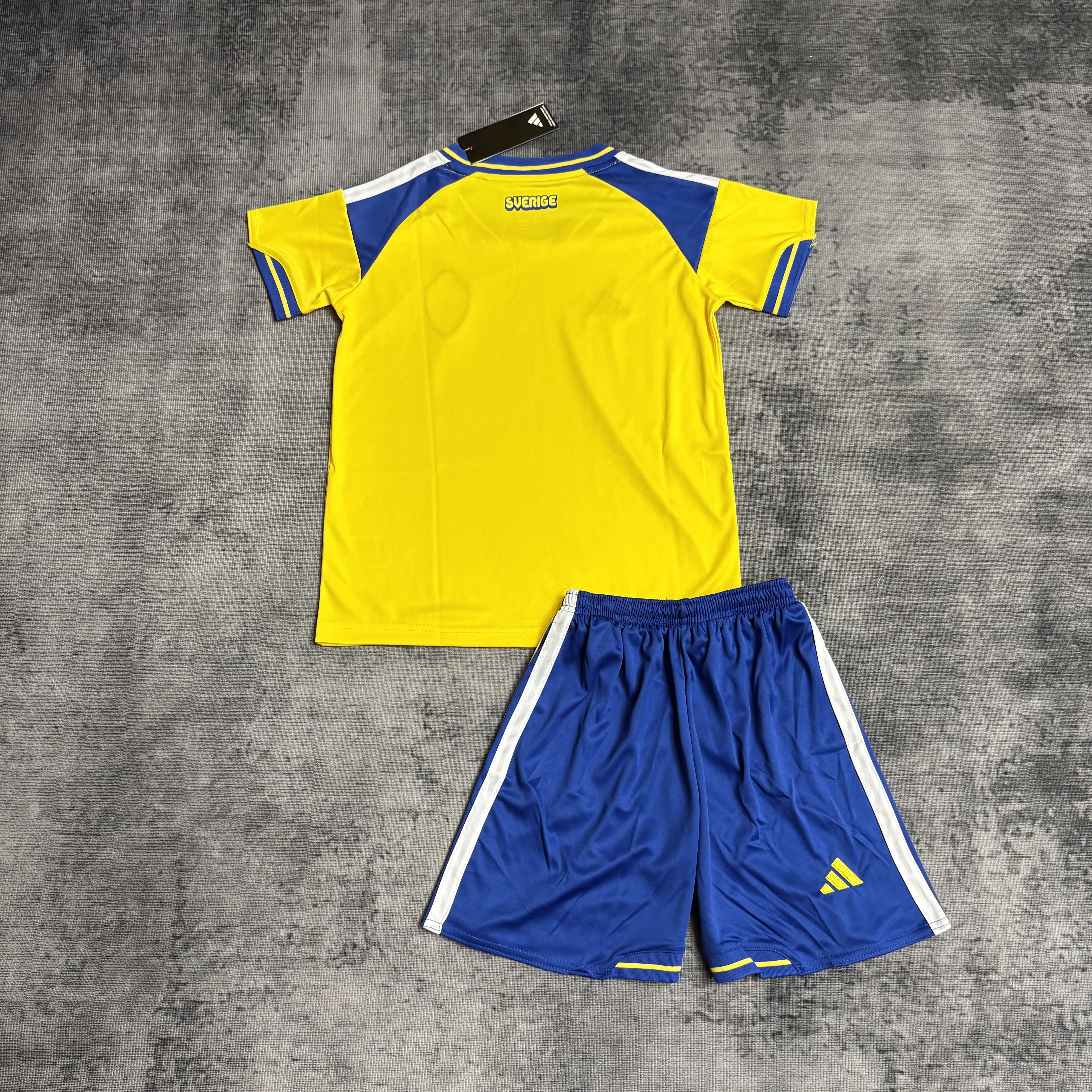 2026 World Cup Kids Sweden Home Jersey 