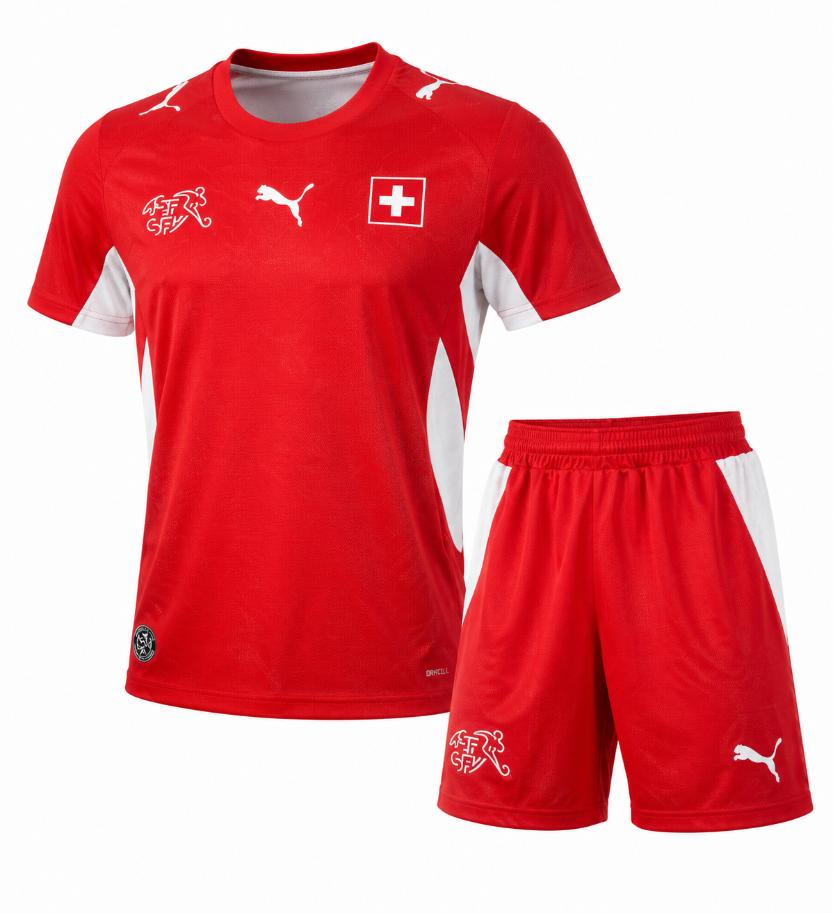 2026 World Cup Kids Switzerland home Jersey Children's Size