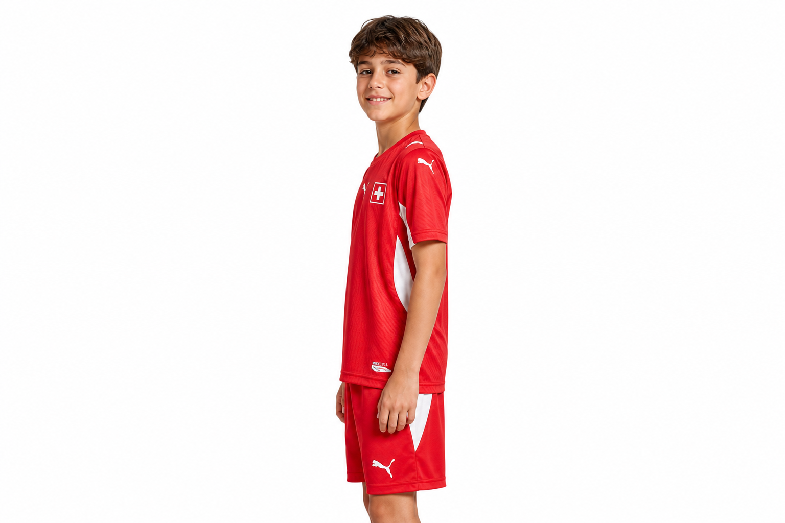 2026 World Cup Kids Switzerland home Jersey Children's Size
