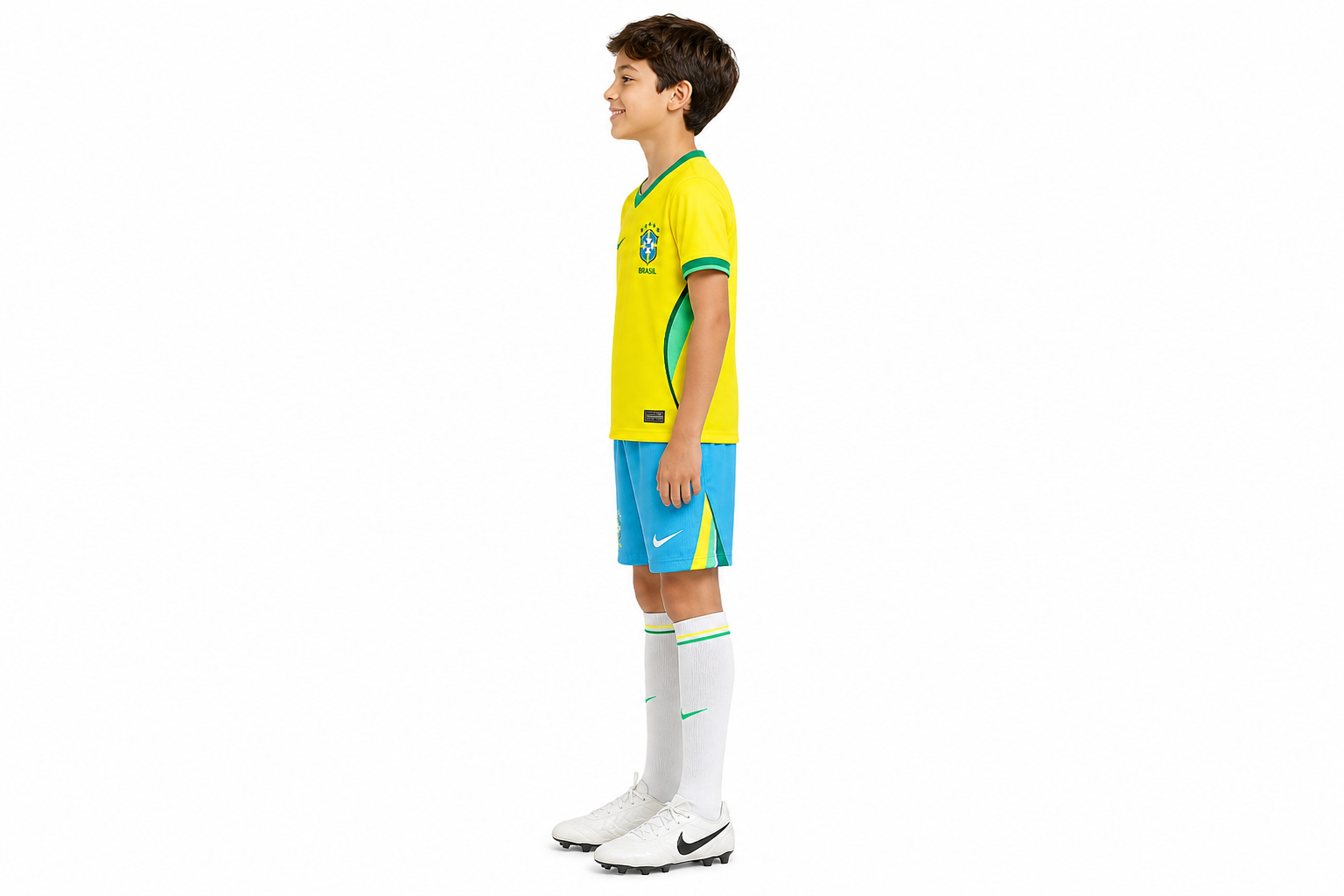 2026 World Cup KidsBrazil Home Jersey Children's Size