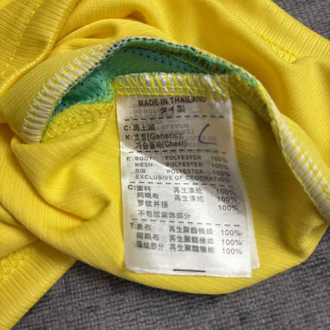 2026 World Cup KidsBrazil Home Jersey Children's Size
